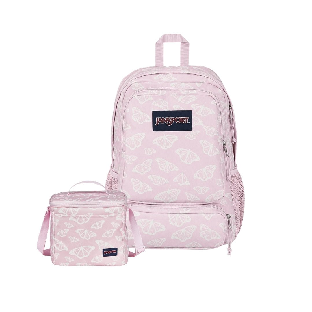 SETS - SET FLUTTER BY PINK ICE/WHITE/PINK ICE - Mochilas JanSport - JS0A7ZNY-A4V-JS0A85O3-A4V