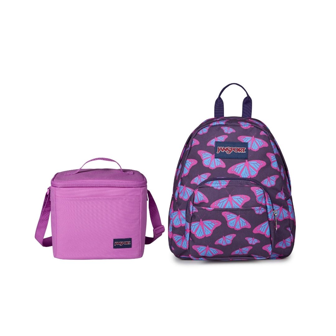 SETS - SET HALF PINT/PERFECT POUCH FLUTTER BY PURPLE - Mochilas JanSport - JS00TDH6-DLN-JS0A85O3-DH5