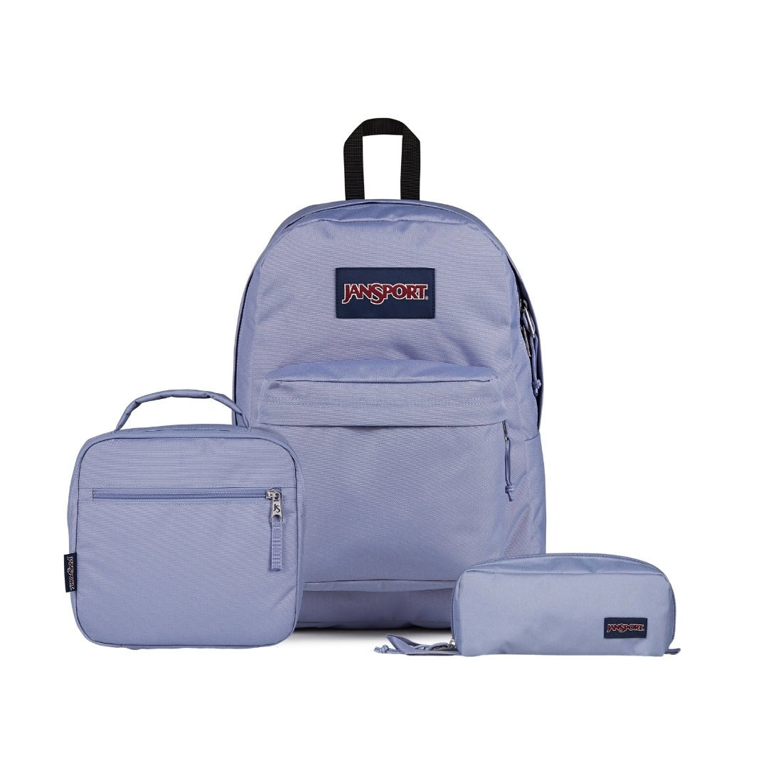 SETS - SET LAVENDER ASH - Mochilas JanSport - JS0A4QUE-LA6-JS0A2WJX-LA6-JS0A85O6-LA6