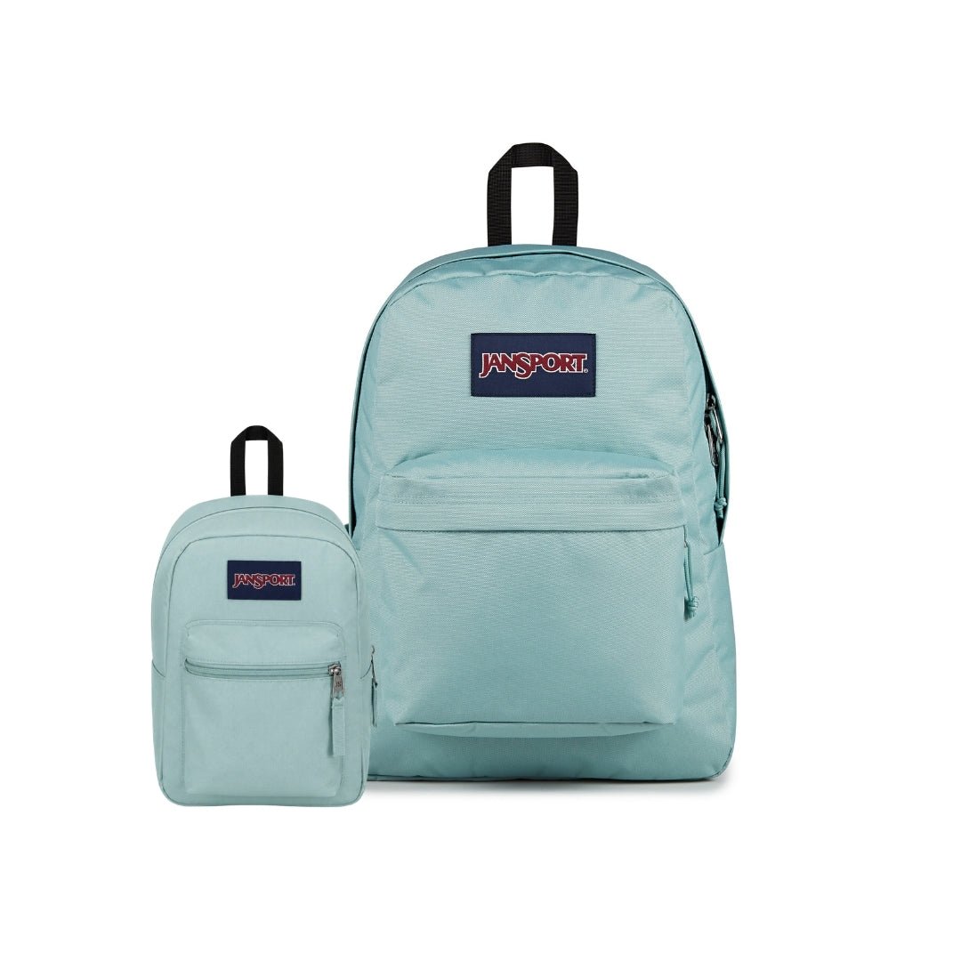 SETS - SET SUPERBREAK PLUS FADED SAGE - Mochilas JanSport - JS0A4QUE-LA8-JS0A352L-LA8