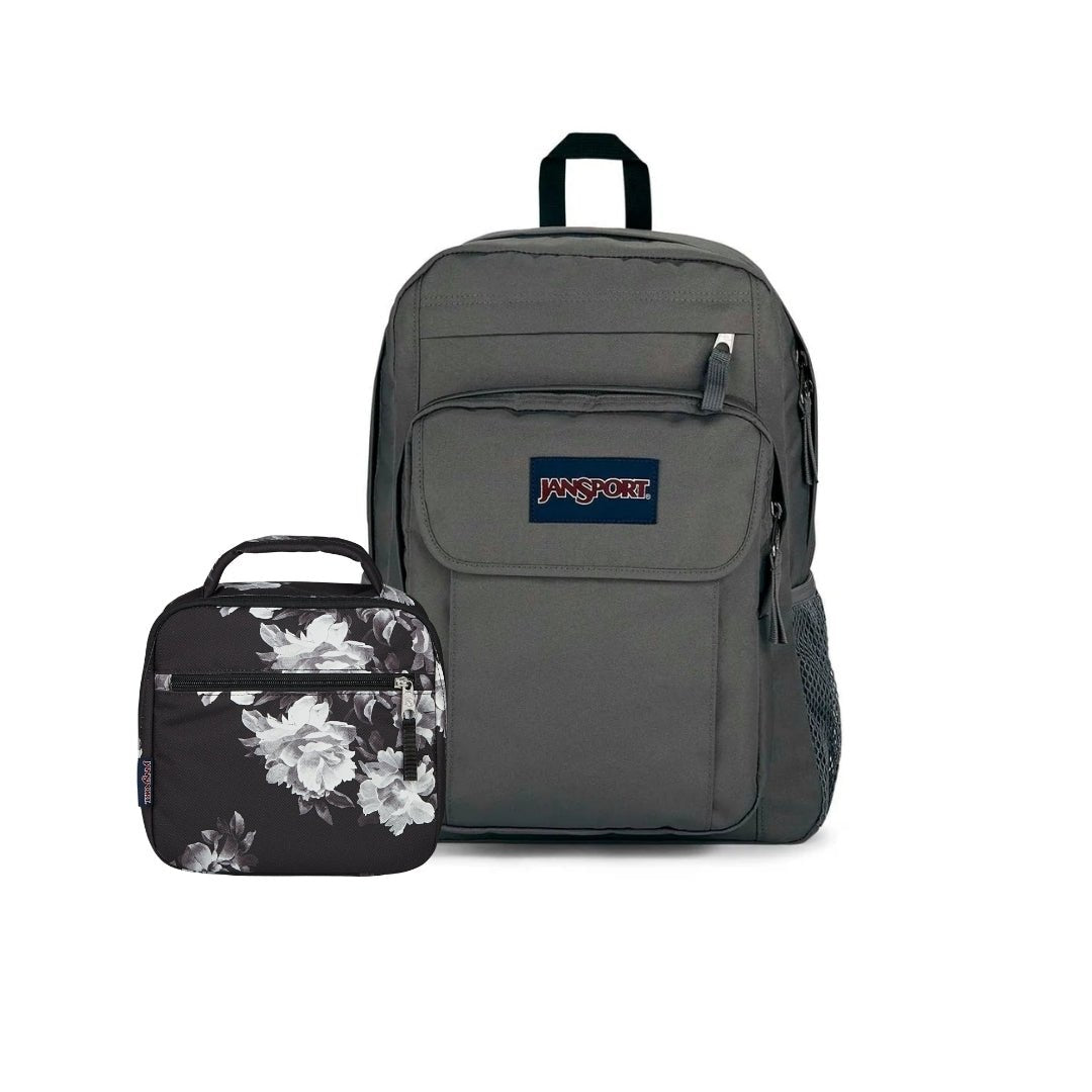 SETS - SET UNION PACK GRAPHITE GREY - Mochilas JanSport - JS0A4NVC-7H6-JS0A2WJX-LL6