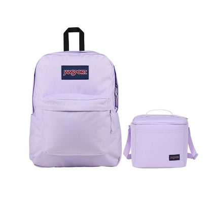SETS - SUPERBREAK PASTEL LILAC BUNDLE - Mochilas JanSport - JS0A4QUT-5M9-JS00T49B-91V