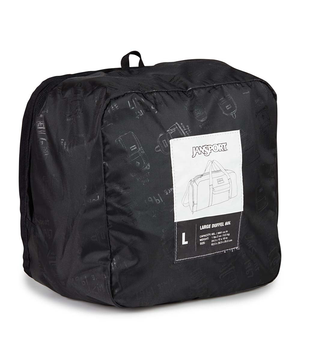 BOLSO - WEEKENDER LARGE DUFFEL BLACK - Mochilas JanSport - JS0A85VE - 008