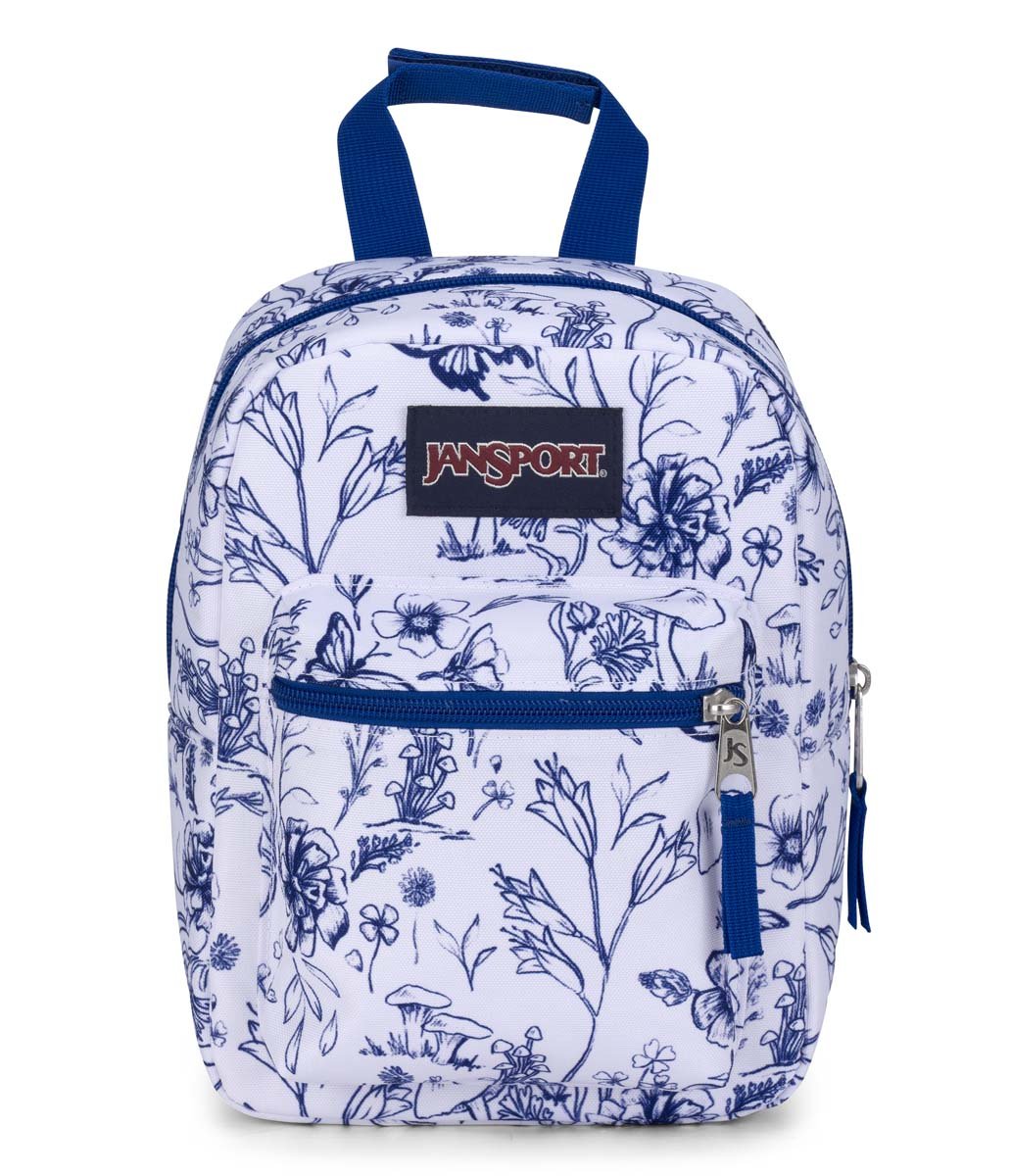 Borsa Termica Per Pranzo JanSport Big Break – Happy Hearts Nero, Isolata Con Tasca Utensili